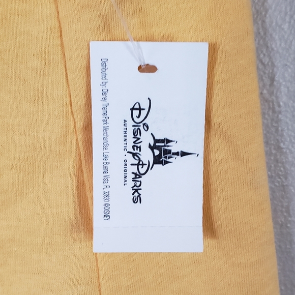 NWT Disneyland Tails Doggie T Shirt in Yellow - Picture 3 of 7